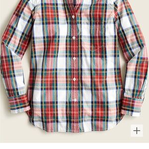 Jcrew Women’s Plaid Shirt